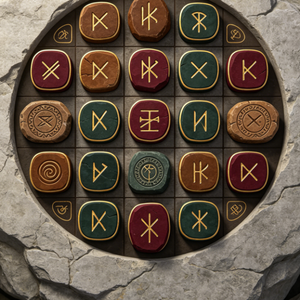 Viking Hero Rune Labyrinth