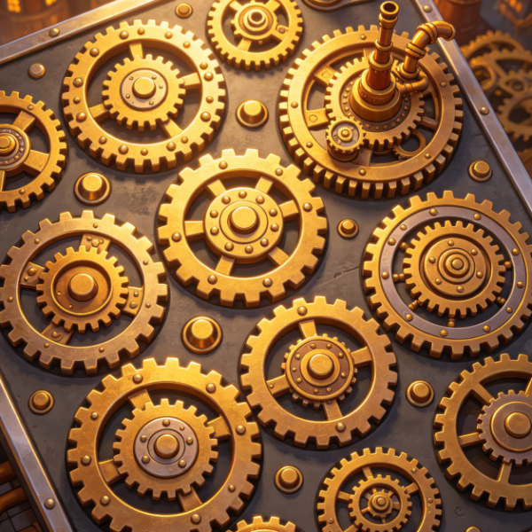 Steampunk City Gear Match