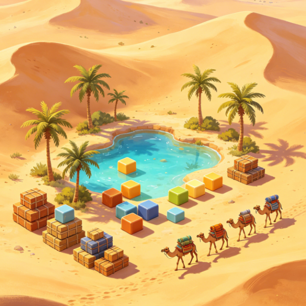 Desert Oasis Caravan Match-3
